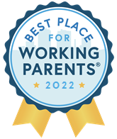 Best Place for Working Parents 2022 Ribbon